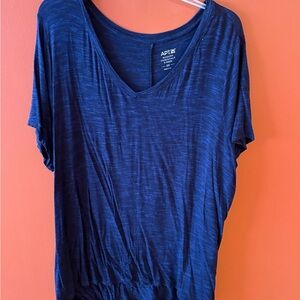 Apt. 9 Women's Navy Short Sleeve Top